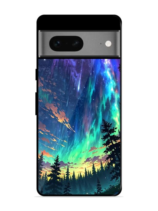 Cosmic Canvas Glossy Soft Edge Case for Google Pixel 7 Chachhi