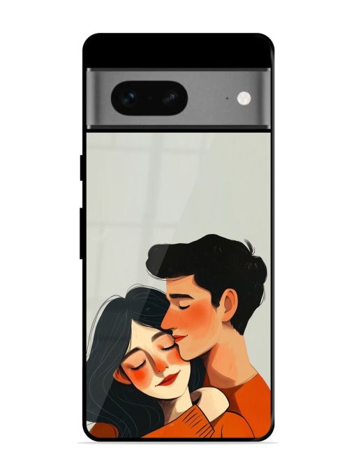 Craft Couples Glossy Soft Edge Case for Google Pixel 7 Chachhi