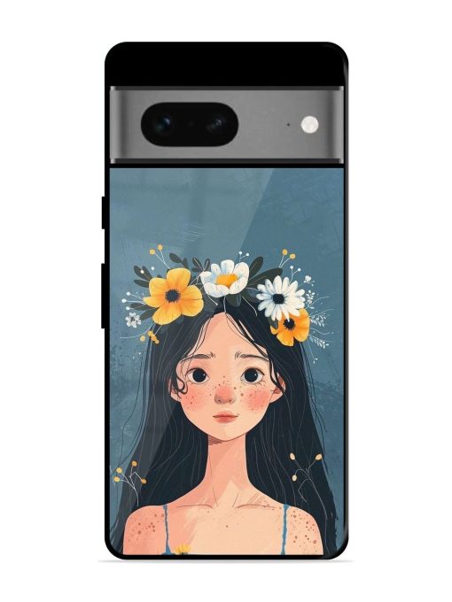 Gurl Art Glossy Soft Edge Case for Google Pixel 7 Chachhi