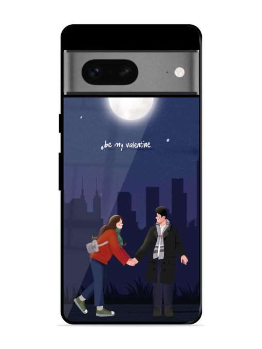 Moonlight Proposal Glossy Soft Edge Case for Google Pixel 7 Chachhi