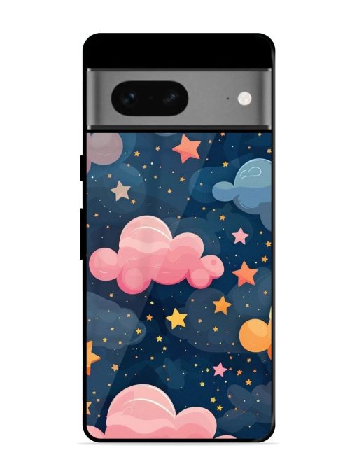 Twinkling Dreams Glossy Soft Edge Case for Google Pixel 7 Chachhi