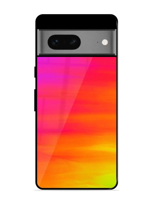 Neon Horizon Glossy Soft Edge Case for Google Pixel 7 Chachhi