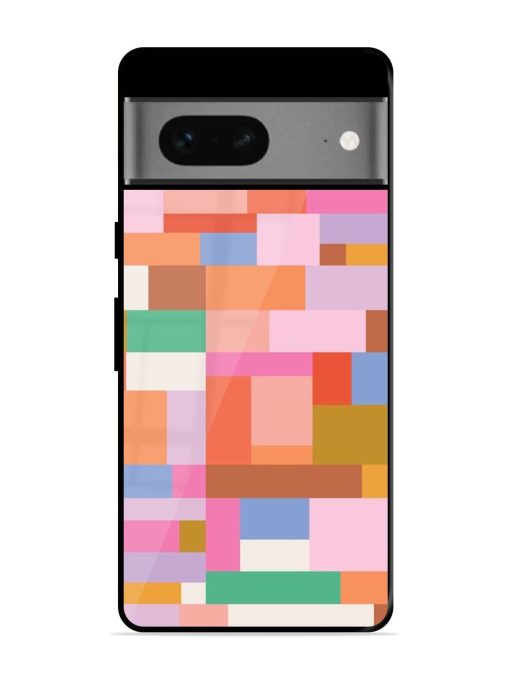 Colorful Chaos Glossy Soft Edge Case for Google Pixel 7 Chachhi