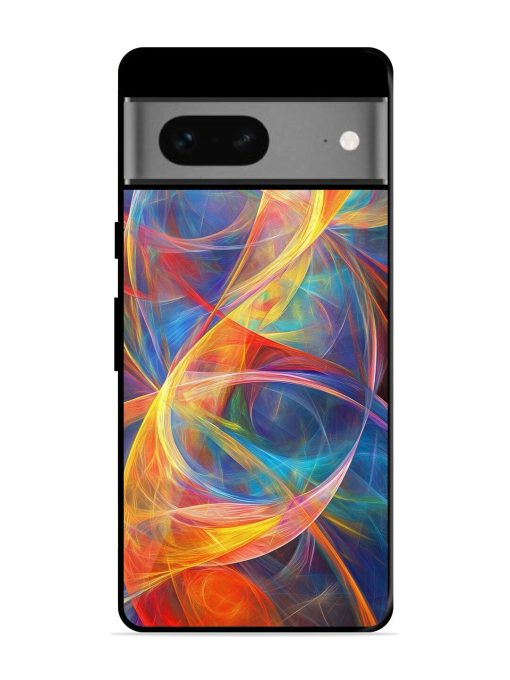 Cosmic Currents Glossy Soft Edge Case for Google Pixel 7 Chachhi