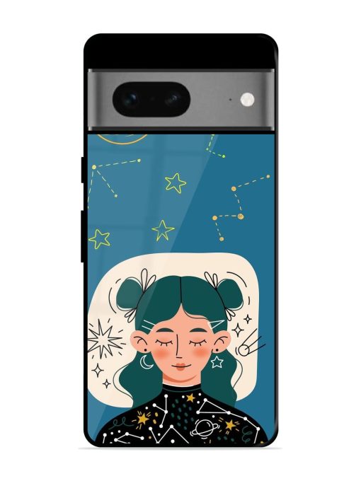 Cosmic Daydreamer Glossy Soft Edge Case for Google Pixel 7 Chachhi