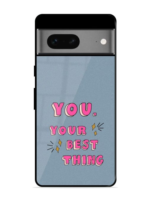 Self-Love Sparkles Glossy Soft Edge Case for Google Pixel 7 Chachhi