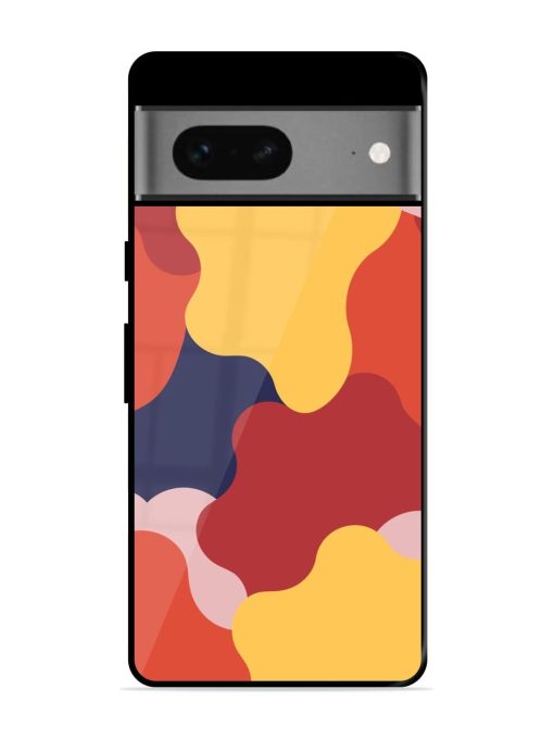 Gooey Color Chaos Glossy Soft Edge Case for Google Pixel 7 Chachhi