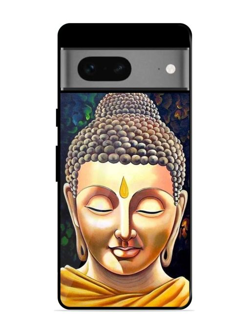 Buddha Face Glossy Soft Edge Case for Google Pixel 7