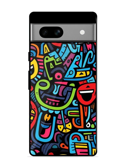 Doodlephoria Glossy Soft Edge Case for Google Pixel 7A Chachhi