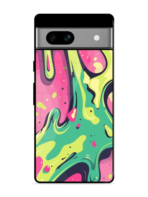 Gooey Grooves Glossy Soft Edge Case for Google Pixel 7A Chachhi