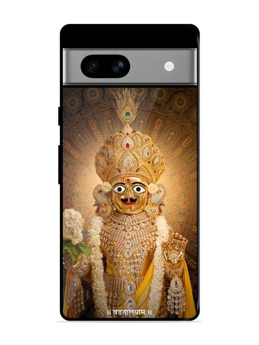 Hare Krishna Maharaj Glossy Soft Edge Case for Google Pixel 7A Chachhi