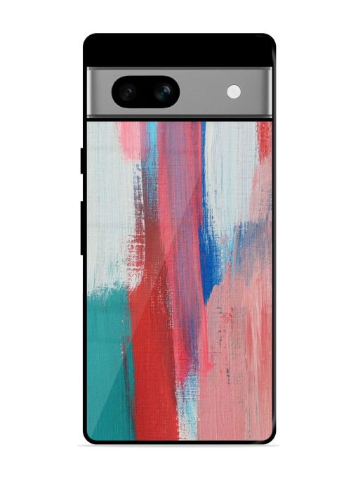 Colorful Chaos Glossy Soft Edge Case for Google Pixel 7A Chachhi