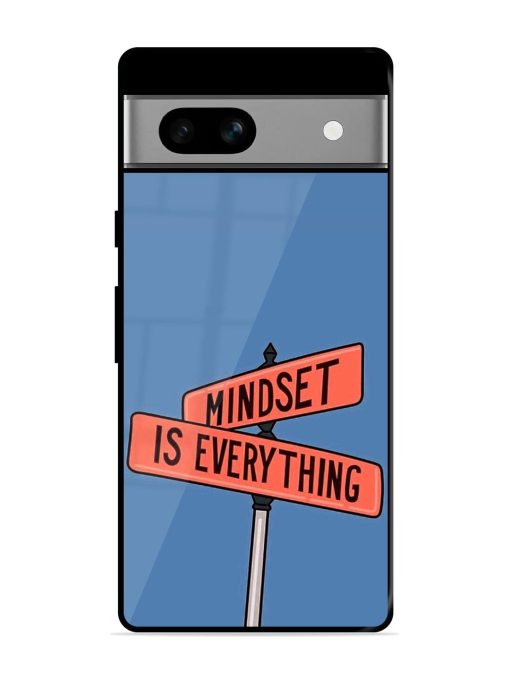 Mindset Matters Glossy Soft Edge Case for Google Pixel 7A Chachhi