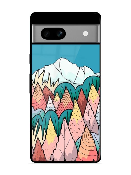 Mountain Dreamscape Glossy Soft Edge Case for Google Pixel 7A Chachhi