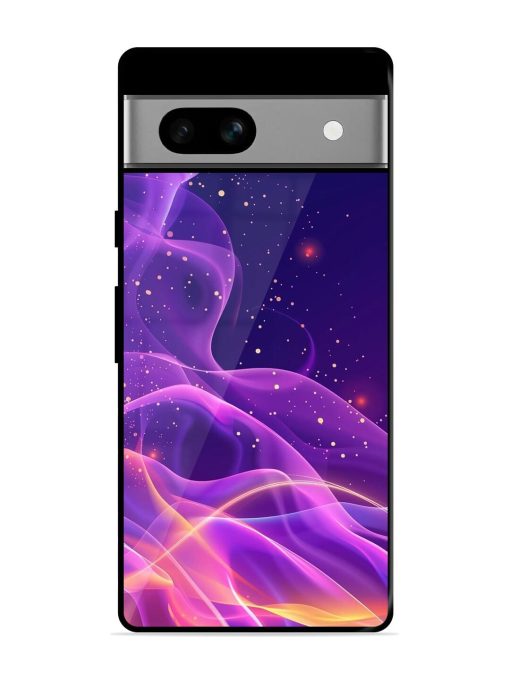 Cosmic Currents Glossy Soft Edge Case for Google Pixel 7A Chachhi