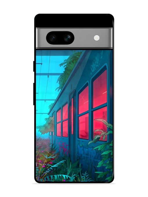 Urban Jungle Glossy Soft Edge Case for Google Pixel 7A Chachhi