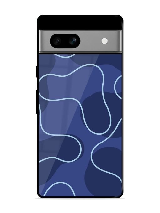 Midnight Maze Glossy Soft Edge Case for Google Pixel 7A Chachhi