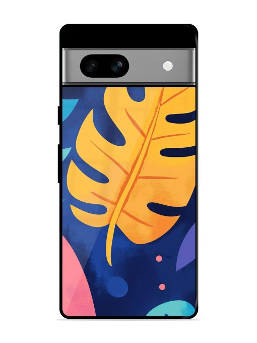 Tropical Tapestry Glossy Soft Edge Case for Google Pixel 7A Chachhi