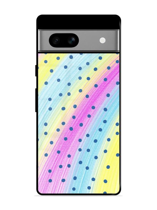 Polka Dot Paradise Glossy Soft Edge Case for Google Pixel 7A Chachhi