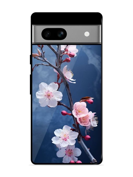 Delicate Blossoms Glossy Soft Edge Case for Google Pixel 7A Chachhi