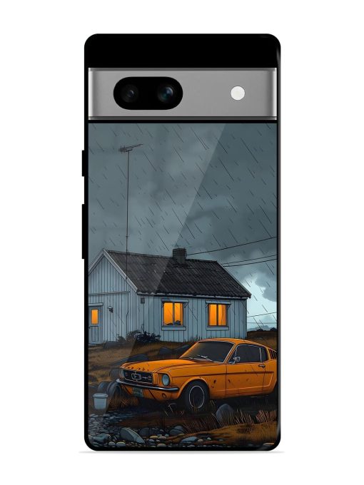 Rainy Day Retreat Glossy Soft Edge Case for Google Pixel 7A Chachhi