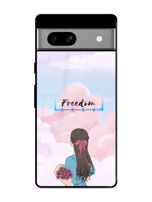 Skyward Dreams Glossy Soft Edge Case for Google Pixel 7A Chachhi