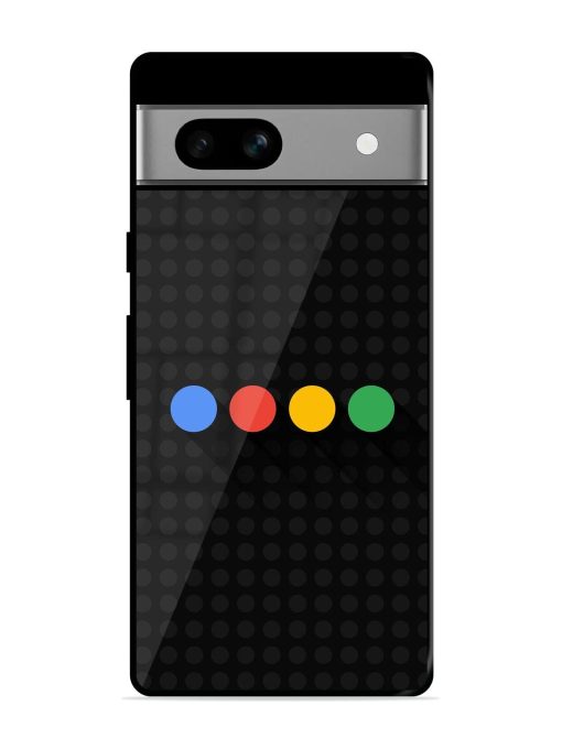 Google Dots Glossy Soft Edge Case for Google Pixel 7A Chachhi