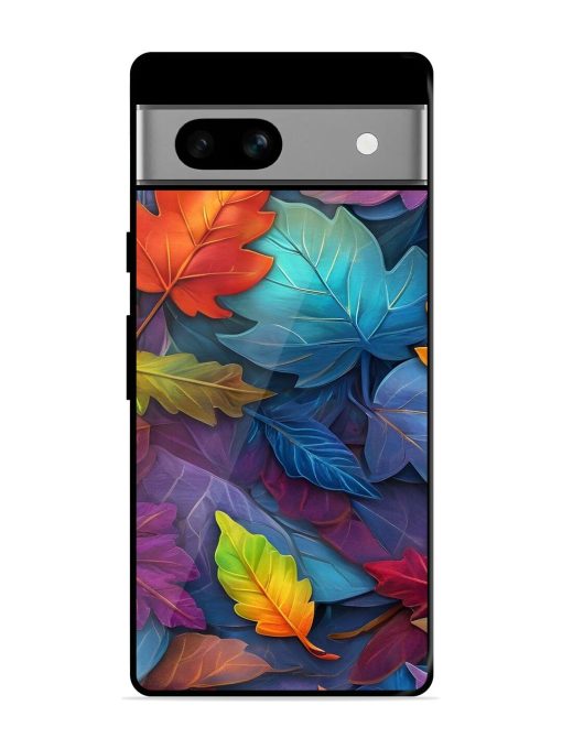 Autumn'S Embrace Glossy Soft Edge Case for Google Pixel 7A Chachhi