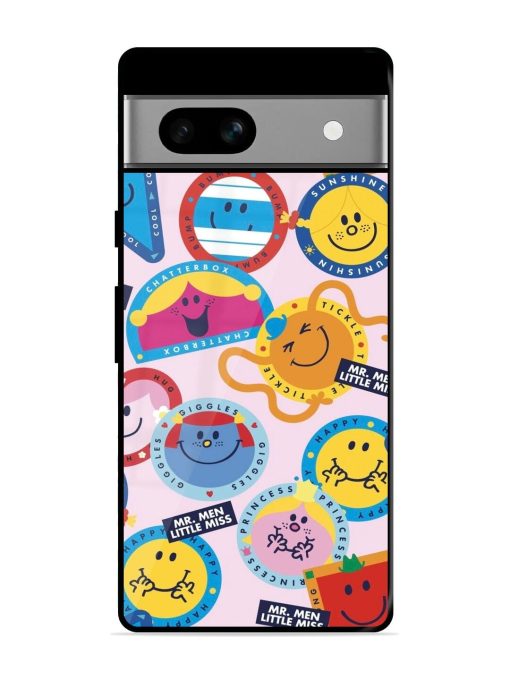 Whimsical Mr. Men & Little Miss Glossy Soft Edge Case for Google Pixel 7A Chachhi