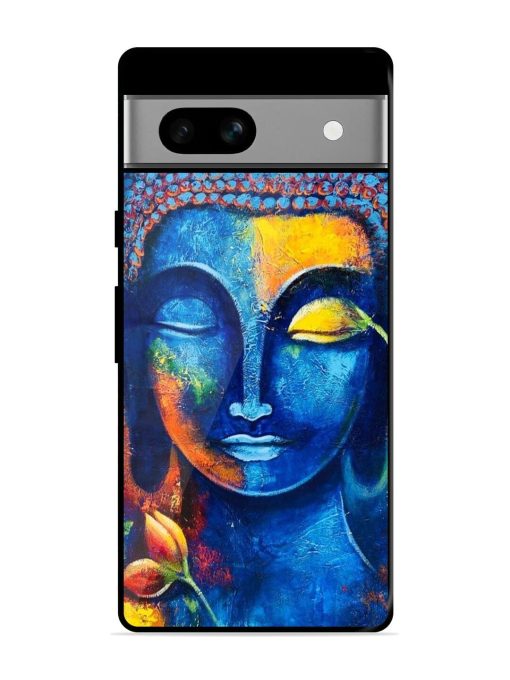 Enlightened Serenity Glossy Soft Edge Case for Google Pixel 7A Chachhi