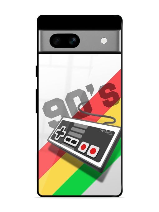 90S Nostalgia Glossy Soft Edge Case for Google Pixel 7A Chachhi