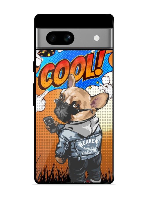 Cool Pup Glossy Soft Edge Case for Google Pixel 7A Chachhi