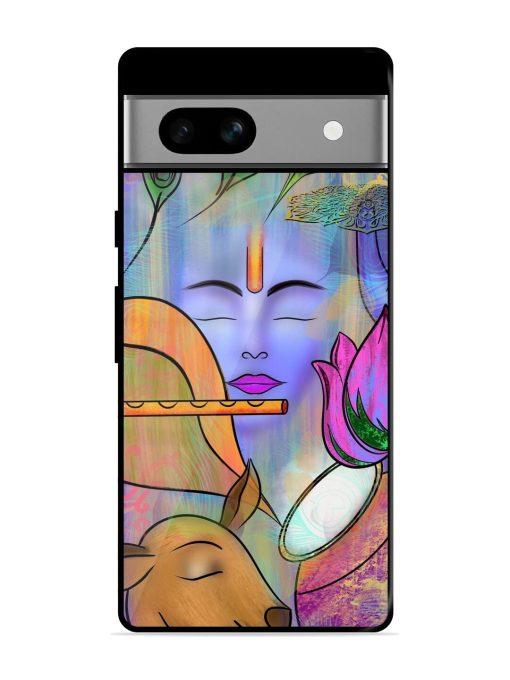 Divine Serenity Glossy Soft Edge Case for Google Pixel 7A Chachhi