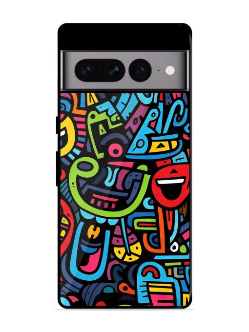 Doodlephoria Glossy Soft Edge Case for Google Pixel 7 Pro Chachhi