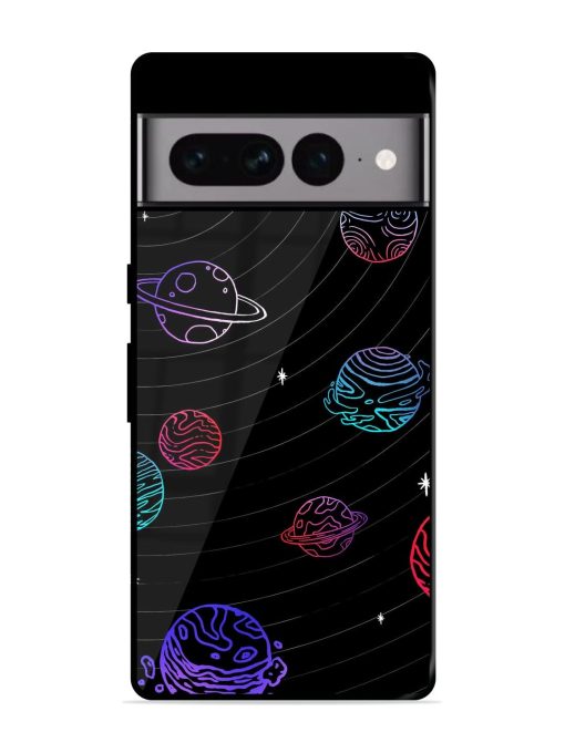 Cosmic Ballet Glossy Soft Edge Case for Google Pixel 7 Pro Chachhi