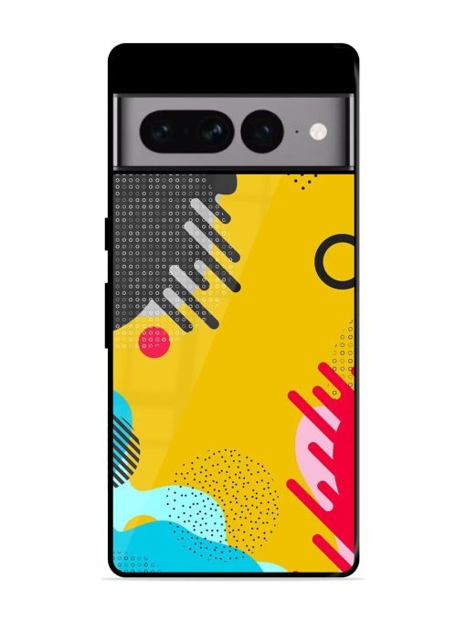 Neon Pop Glossy Soft Edge Case for Google Pixel 7 Pro Chachhi