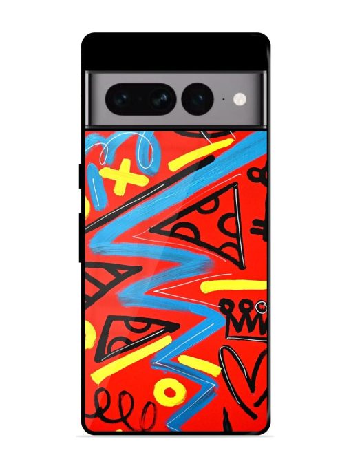 Groovy Garden Glossy Soft Edge Case for Google Pixel 7 Pro Chachhi