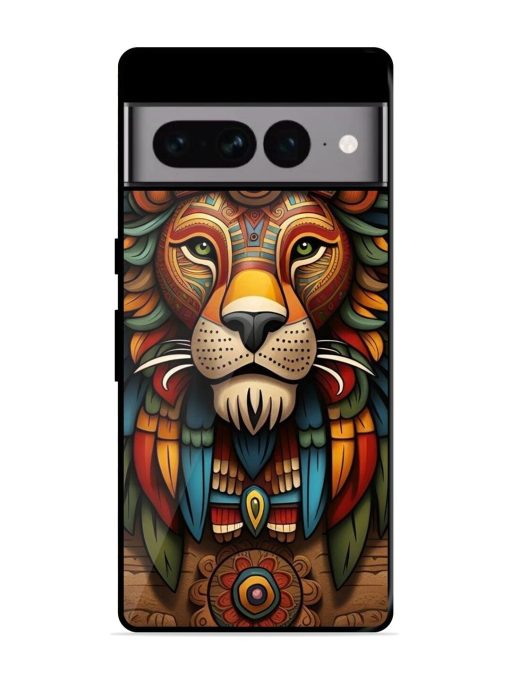 Aztec Majesty Glossy Soft Edge Case for Google Pixel 7 Pro Chachhi