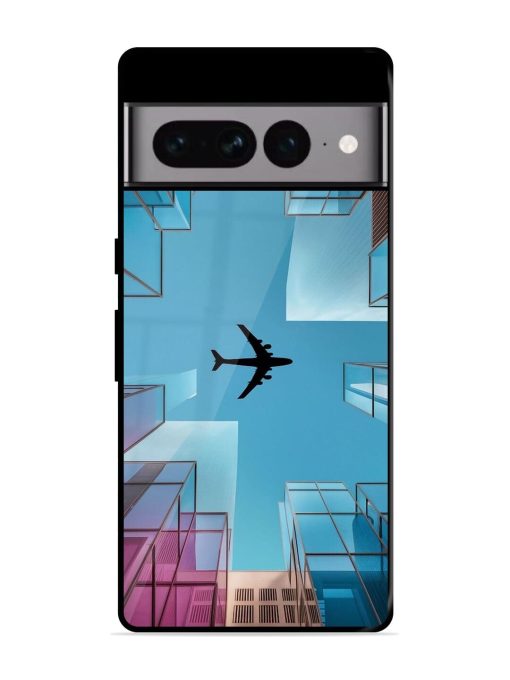 Urban Flightpath Glossy Soft Edge Case for Google Pixel 7 Pro Chachhi