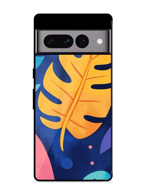 Tropical Tapestry Glossy Soft Edge Case for Google Pixel 7 Pro Chachhi