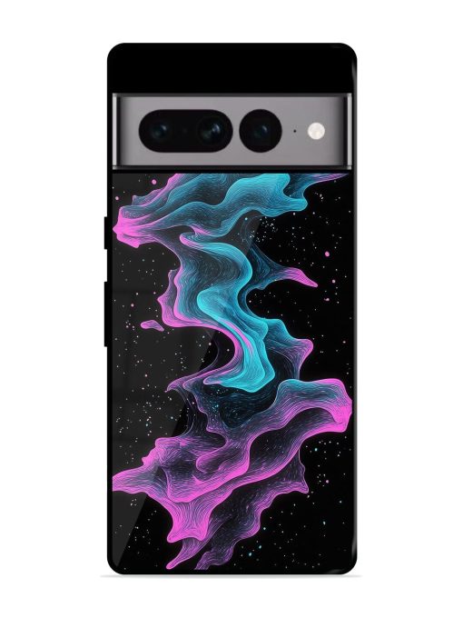 Cosmic Currents Glossy Soft Edge Case for Google Pixel 7 Pro Chachhi