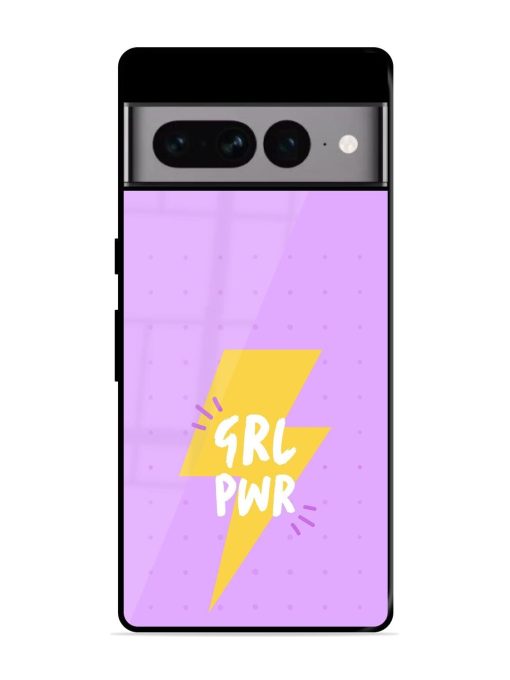 Girl Power Spark Glossy Soft Edge Case for Google Pixel 7 Pro Chachhi