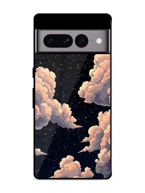 Starry Night Dreams Glossy Soft Edge Case for Google Pixel 7 Pro Chachhi