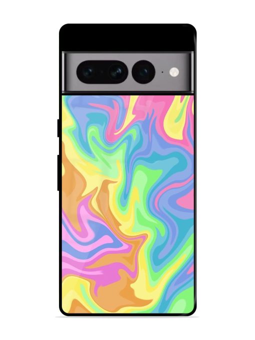 Whimsical Swirl Glossy Soft Edge Case for Google Pixel 7 Pro