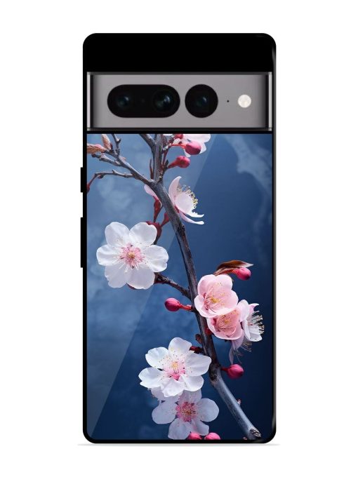 Delicate Blossoms Glossy Soft Edge Case for Google Pixel 7 Pro Chachhi