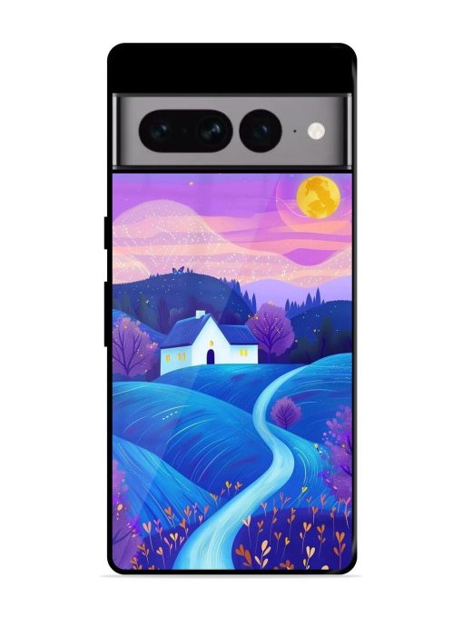 Moonlit Meadow Glossy Soft Edge Case for Google Pixel 7 Pro Chachhi