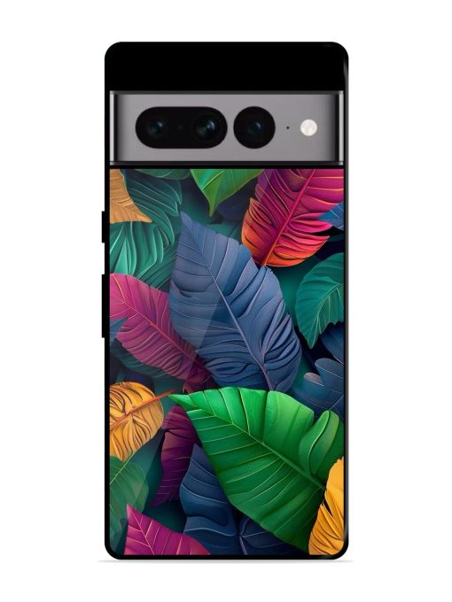 Tropical Tapestry Glossy Soft Edge Case for Google Pixel 7 Pro Chachhi