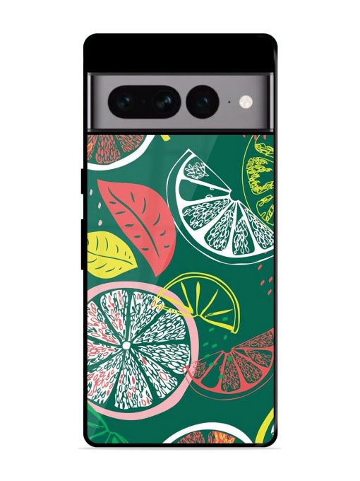 Citrus Symphony Glossy Soft Edge Case for Google Pixel 7 Pro Chachhi