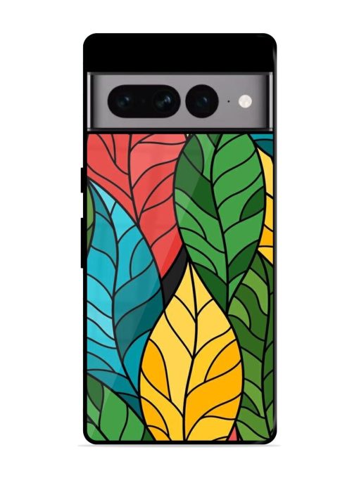 Foliage Fiesta Glossy Soft Edge Case for Google Pixel 7 Pro Chachhi