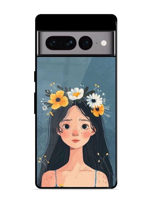 Gurl Art Glossy Soft Edge Case for Google Pixel 7 Pro Chachhi